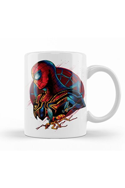 Baskı Dükkanı كوب سبايدرمان فاروم هوم من البورسلين