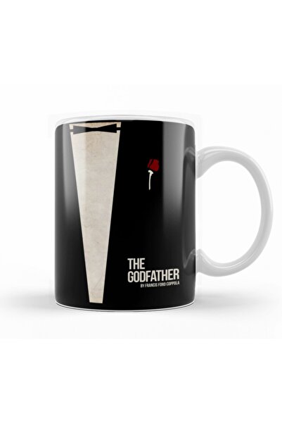 Baskı Dükkanı The Godfather Suit Kupa Bardak Porselen