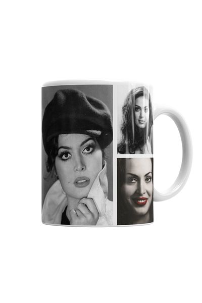 Baskı Dükkanı Türkan Şoray Mug Glass Porcelain
