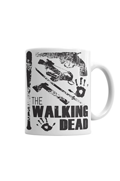 Baskı Dükkanı The Walkıng Dead Twd Kupa Bardak Porselen