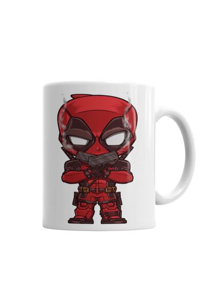 Baskı Dükkanı كوب ديدبول للأطفال من البورسلين