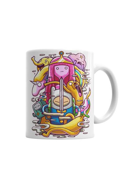 Baskı Dükkanı كوب وقت المغامرة مارسيلين جاك فين كارتون نتورك