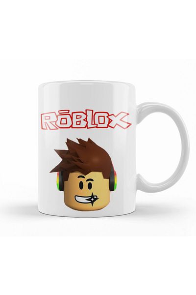 Baskı Dükkanı Roblox Mug - Porcelain Model