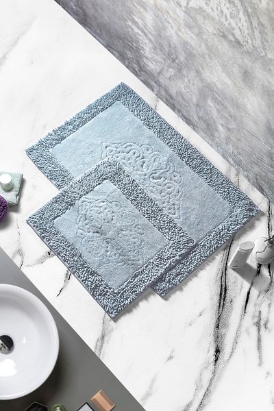 Alanur Home Paste de bumbac Salina Pachet 2 Mop Gri