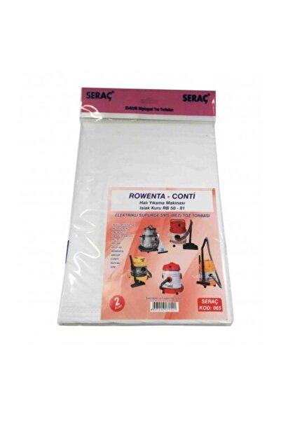 LEVA Serac Elektrık Supurgesı Toz Torbası 2 Lı Rowenta/contı 065