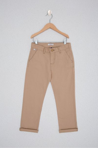 U.S. Polo Assn. White Boy's Woven Sports Trousers