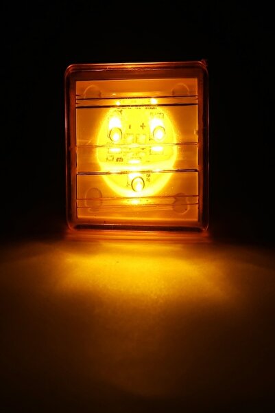 Sedef Mercedes Travego Elcek Led Lamba 3 Led 24 Volt Sarı Renk 5 Adet