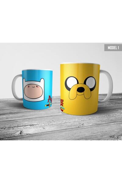 Pixxa Adventure Time Kupa Bardak Modelleri