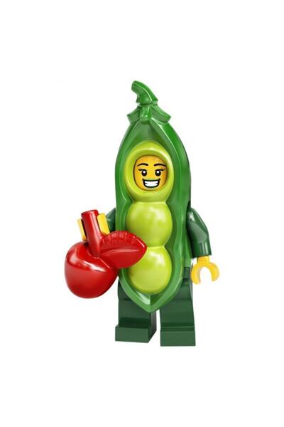 LEGO Minifigür Seri 20 - 71027 - 3 - Peapod Costume Girl