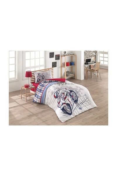 Kristal Σετ Παπλωματοθήκη Καπιτονέ Storm Single Teen Pattern