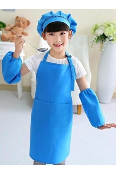 Nart Çocuk Aşçı Takımı (kep, Önlük, Kolçak)