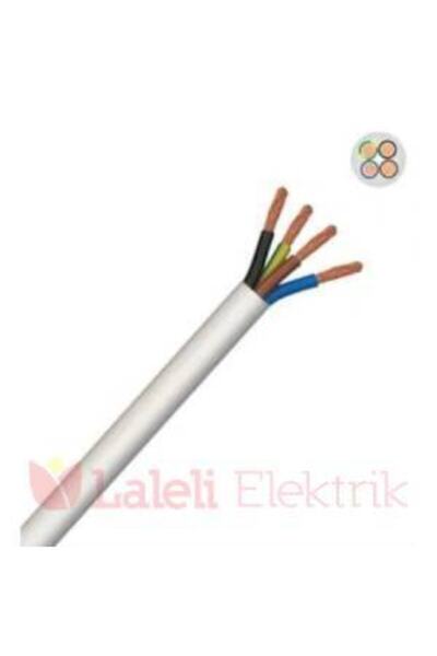 ÖZNUR 4x2,5 Mm Ttr Kablo 100 Mt Beyaz