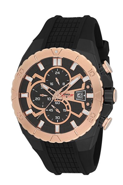 G Force Gforce 0176a Erkek Kol Saati 56 Mm Rose