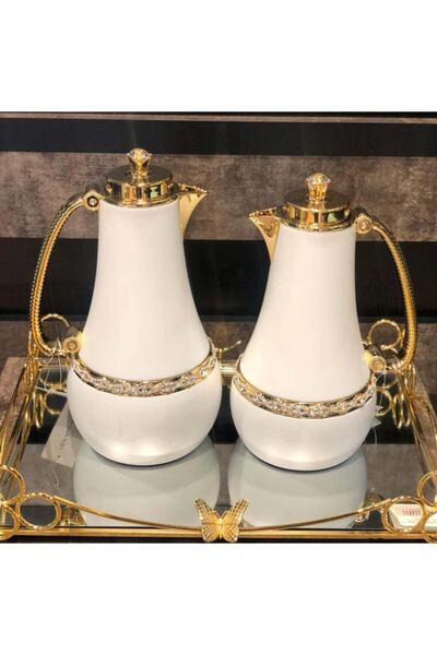 decovien Termos Lux 2'li Beyaz