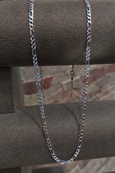 Erer Gümüş Gümüş 2,60mm Figaro Model Boyun Zinciri Kolye