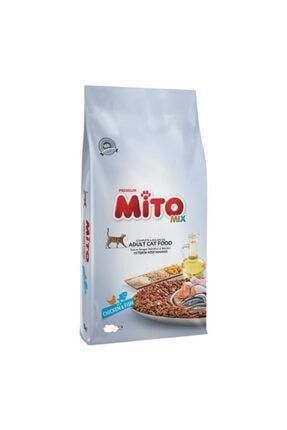 mito mix tavuk ve balikli renkli taneli yetiskin kedi mamasi 1 kg fiyati yorumlari trendyol