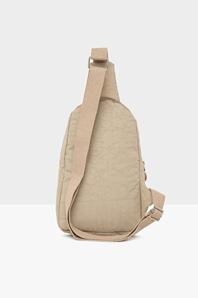 Bagmori Cream Women's Crossbody Parachute Bag M000004137