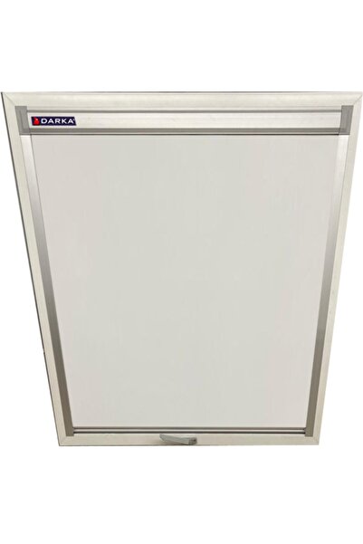 5 Yıldız Darka Velux Sk06 114x118 Cm Uyumlu Beyaz Raylı Siesta Perde