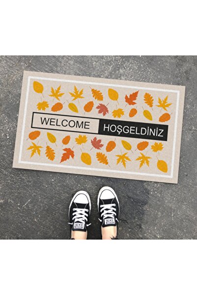 OLUNCA Φθινοπωρινό σχέδιο 45x75 εκ. Πατάκι πόρτας και εσωτερικού χώρου