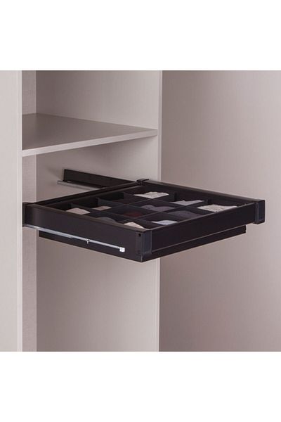Hafele Black 60cm Select Compartment Drawer
