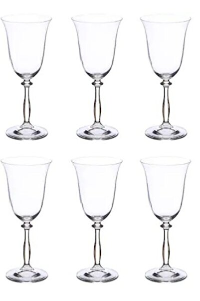 Bohemia 6 Parça Cristal Angela Kadeh Seti 350 ml