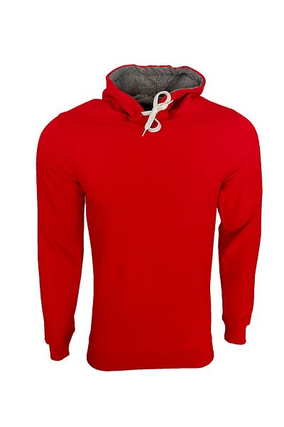 Raf Coll Unisex Red Hooded Sweatshirt