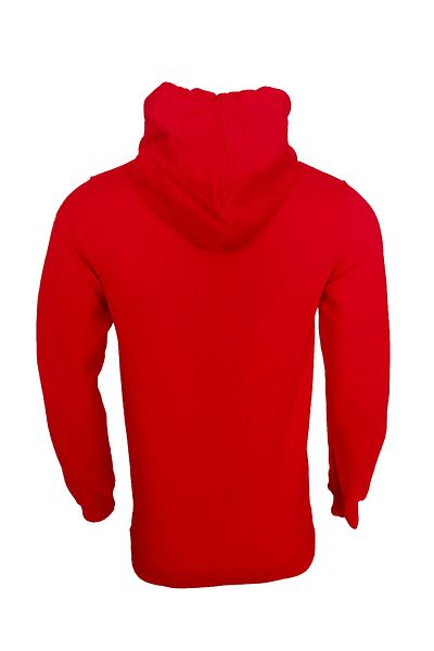 Raf Coll Unisex Red Hooded Sweatshirt