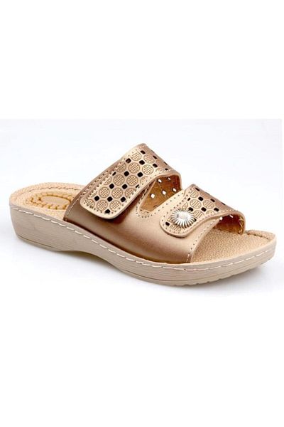 GEZER Women's Copper Slippers