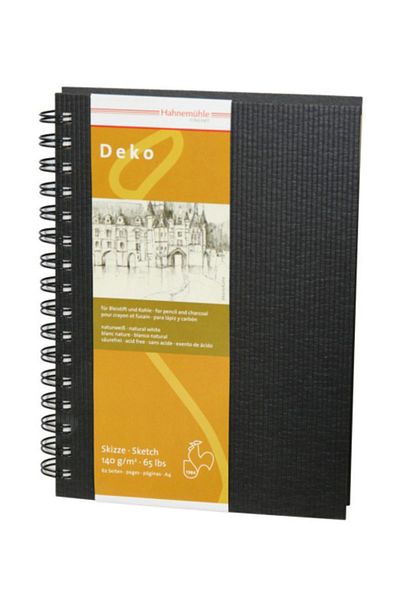 Hahnemühle Caiet de schițe Deko Spiral 140 g 124 pagini
