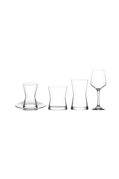 LAV 30 Piece Deep Dowry Set - Water Soft Drink Cup