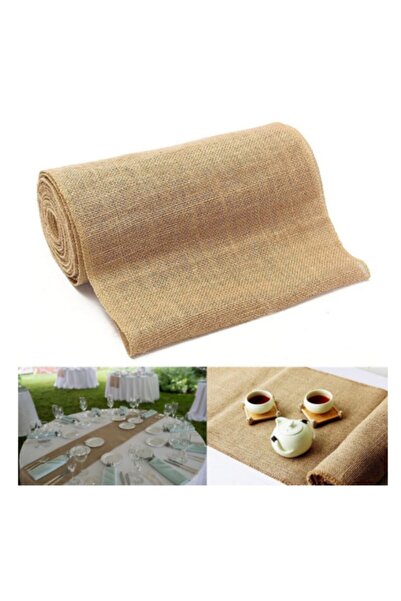 Ekodoğa Kanaviçe Kumaş 1x7 M Jüt Kumaş Telis Bezi Çuval Bezi Telis Bezi Kanaviçe Kumaş Jüt Kumaş Hasır Örtü
