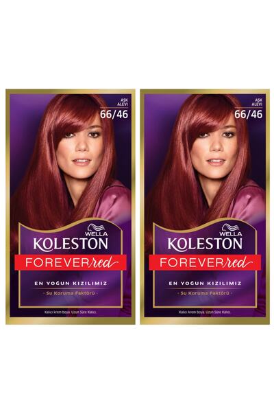 Wella Koleston Kit 66/46 Aşk Alevi Saç Boyası 2’li