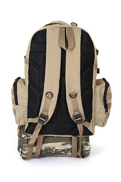 KORDAK Μπεζ Τακτική Στρατιωτική Τσάντα Ορειβασίας εξωτερικού χώρου 75 L
