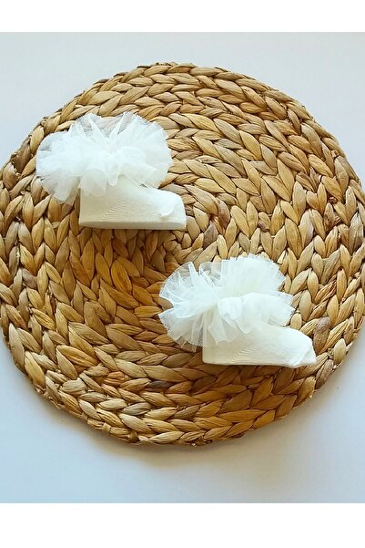 Asa Bebek Çocuk Kız Bebek Lacivert Krem Kokoş Çorap