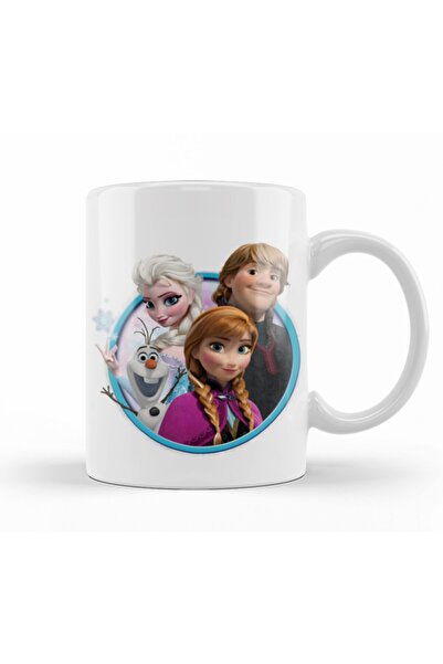 Baskı Dükkanı Disney Frozen Look And Find Olaf Elsa Anna Kupa Bardak Porselen