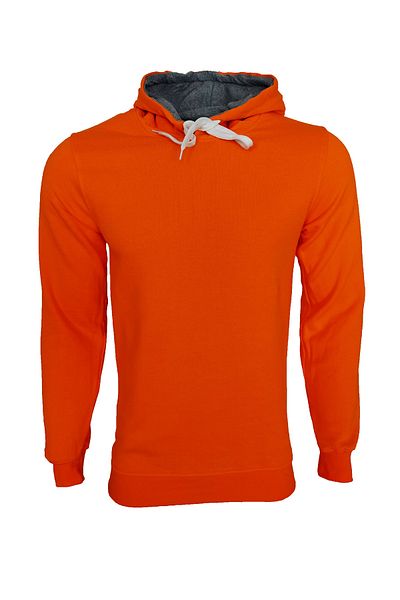 Raf Coll Hanorac cu glugă portocaliu de bază unisex