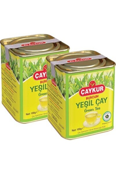 Çaykur بوركوم شاي أخضر 100 جرام بوركوم أخضر 100 جرام × 2 قطعة