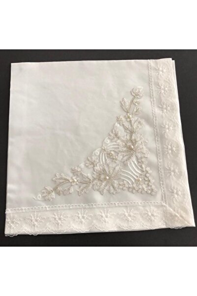 BALCI Bohça Renk Krem ,fransız Dantelli ,saten Zemin , Özel Tasarım