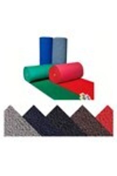 Emek Kıvırcık Paspas En 1,2 M - Boy 8 M Kaydırmaz Kaymaz Yolluk Karmaşık Halı Havuz Apartman Okul Dışarı