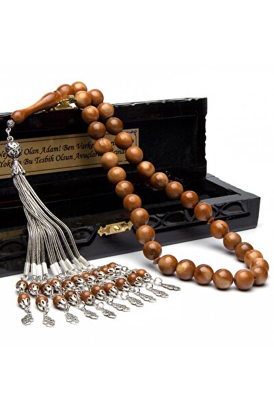 OTTOTESBİH 925 Ayar Gümüş Püsküllü Usta Işçiliği 12mm Küre Kesim Kuka Tesbih