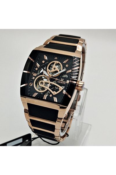 Raymond Men's Automatic Wristwatch - Swiss 5129Otm