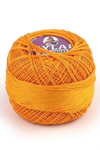 Leylak 9 Layers 25 Gr Colored Artificial Silk Etamine and Cross Stitch Yarn - 8007