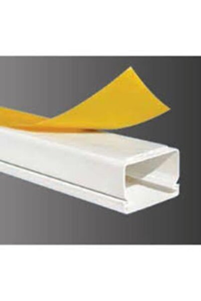 Sert Plastik 40x25 Kablo Kanalı Kendinden Yapışkanlı 50 Mt