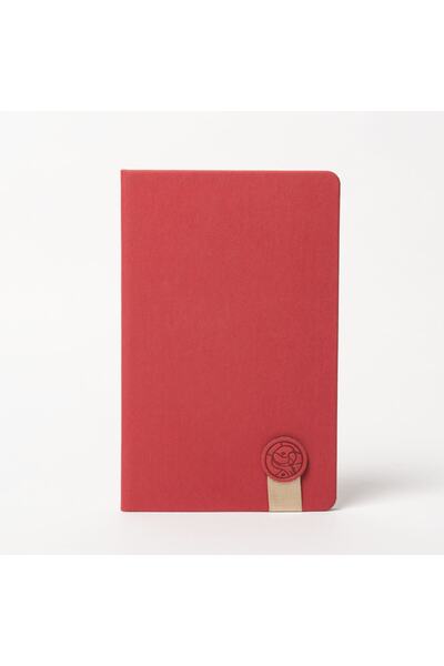 Papacasso Tarihsiz Kırmızı Renkli Deri Ajanda