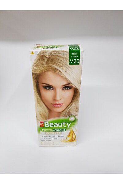 MM Beauty Bitkisel Saç Boyası Küllü Sarı M20