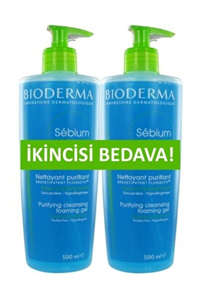Bioderma Bıoderma Sebium Foaming Gel 500 Ml Alana 2. Ürün Hediye 86996499579