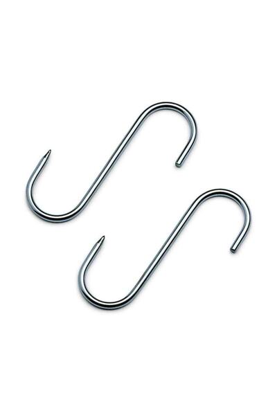 Genel Markalar Sucuk Kuru Et Asma Kasap Et Asma Kancası Krom Kaplı S 5mm No:1