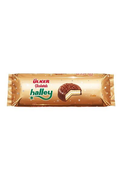Ülker Snl-Ülker 8 Pack 240 Gr Biscuits Halley Coated 4 Pieces