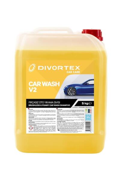 Divortex DİVORTEX CAR WASH V2 FIRÇASIZ OTO YIKAMA KÖPÜĞÜ 5 KG.
