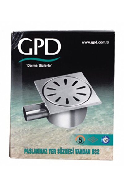 GPD Komple Paslanmaz Yer Süzgeci 10x10 cm YSZ07